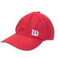 Boné Aba Curva Wilson Basic Logo - Ajustável - Adulto VERMELHO