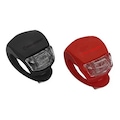 Kit de Lanternas Gold Sports Bike Luz de Segurança - 4 LEDs VERMELHO