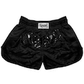 Short de Muya Thai Spank All Black PRETO