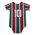 Body do Fluminense Torcida Baby 033Xs - Infantil VERDE/BRANCO