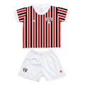 Kit Uniforme de Futebol do São Paulo Torcida Baby 031S - Infantil VERMELHO/BRANCO