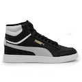 Tênis Cano Alto Puma Shuffle Mid Bdp - Masculino PRETO/CINZA