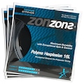 Corda Zons Hexplosion 16L 1.28mm - Set Individual - Pack com 3 Unidades PRETO