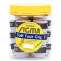 Overgrip Sigma Soft Tack - 18 Unidades CINZA
