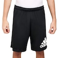 Bermuda Masculina adidas Logo PRETO/AMARELO
