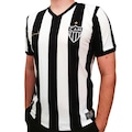 Camisa do Atlético-MG RetrôMania Reinaldo 1977 Oficial - Masculino PRETO/BRANCO