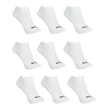 Kit de Meias Sapatilha Puma  Esportiva - 39 a 43 - Adulto - 9 Pares BRANCO