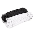 Rede de Tênis Master Simples com 01 Faixa de PVC Impermeável - Fio 2.5mm PRETO