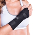 Munhequeira Kestal Neosoft Bilateral com Tala e Ajustável PRETO