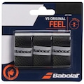 Overgrip Babolat  VS Original X3 Preto e Amarelo PRETO