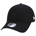 Boné Aba Curva New Era 9Twenty MLB New York Yankees - Strapback - Adulto PRETO