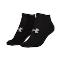 Kit de Meias Cano Baixo Under Armour Core Cotton NS  - Adulto - 3 Pares PRETO