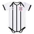 Body Torcida Baby Corinthians 033 Xs - Infantil BRANCO