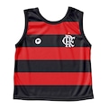 Camiseta Regata Torcida Baby Flamengo 251 R - Infantil VERMELHO/PRETO