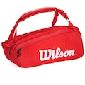 Raqueteira Wilson ESP Super Tour X9 VERMELHO