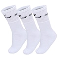 Meia Cano Alto Babolat Basic BB050 - Pack com 03 Pares - 39 ao 42 - Adulto BRANCO