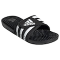 Chinelo adidas Adissage EX0200 - Slide - Unissex PRETO/BRANCO