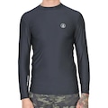 Camisa Lycra Manga Longa Volcom Lido Stone - Masculina PRETO