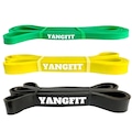Kit Super Band Elástico Extensor Yangfit Leve Médio e Forte SORTIDA