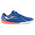 Chuteira Futsal Joma Dribling - Adulto AZUL CLA/LARANJA