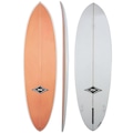Prancha de Surf MSD Surfboards Mid Lenght 6.8 ROSA
