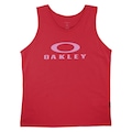 Camiseta Regata Oakley Bark Tank - Masculina VERMELHO MESCLA