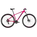 Bicicleta MTB Groove Indie 50 HD - Aro 29 - Freio a Disco - 24V  - Adulto ROSA/PRETO