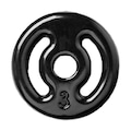 Anilha IBJ Emborrachada - 3Kg PRETO