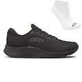 Tênis Olympikus Atmos + Par de Meias - Feminino PRETO