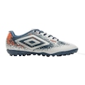 Chuteira Society Adulto Umbro Cosmic BRANCO/LARANJA