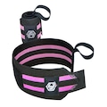 Munhequeira Elástica NC Extreme Wrist Wrap Cross Training - LPO PRETO/ROSA