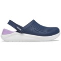 Sandália Crocs LiteRide Clog - Adulto AZUL ESC/ROXO