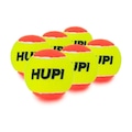 Kit de Bola de Beach Tennis HUPI Pro - Pack 06 Unidades AMARELO