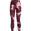 Calça Legging Under Armour Project Rock Ankle - Feminina VERMELHO