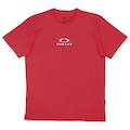 Camiseta Oakley Bark New - Masculina VERMELHO MESCLA