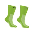 Meias de Ciclismo Cano Médio Ert Xtreme Cool - 38 à 42 - Adulto VERDE