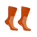 Meias de Ciclismo Cano Médio Ert Xtreme Cool - 38 à 42 - Adulto LARANJA