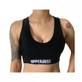 Top Fitness com Bojo Upperjust Elastic Cross Training - Feminino PRETO