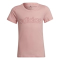 Camiseta adidas Essentials Logo Linear - Infantil ROSA CLA/VINHO