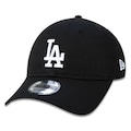 Boné Aba Curva New Era Los Angeles Dodgers 920 ST Permanente - Ajustável - Adulto PRETO