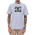 Camiseta DC Shoes DC Star Camo Fill - Masculina CINZA