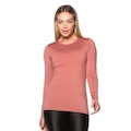 Camiseta Manga Longa Run More Thermo - Feminina ROSE