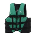 Colete Salva-Vidas Nautika Coast - 60Kg VERDE/PRETO