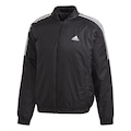Jaqueta adidas Bomber Essentials - Masculina PRETO/BRANCO