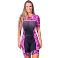 Macaquinho Kauna com Mangas Triathlon Elite Proteção UV50+ - Feminino NAO SE APLICA