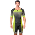 Macaquinho Kauna com Mangas Triathlon Elite Fluor Power Proteção UV50+ - Masculino NAO SE APLICA