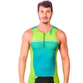 Camisa Kauna sem Mangas Triathlon Elite Proteção UV50+ - Masculina NAO SE APLICA