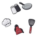 Jibbitz Crocs Charms Chef - 5 unidades NAO SE APLICA