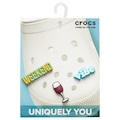 Jibbitz Crocs Charms Weekend Vibes - 3 Unidades BRANCO