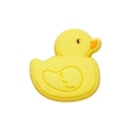 Jibbitz Charm Pato de Borracha BRANCO